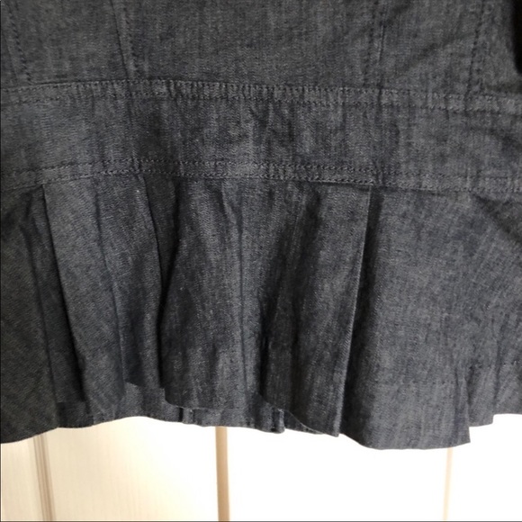 Halogen Dark Wash denim‎ Blazer size medium - Picture 3 of 6